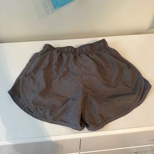Gray athletic shorts from Nike. Size x-small.